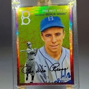 Freddy Tarnok RC #137 Rose Gold Rainbow Refractor 2023 Topps Chrome SP 57/75